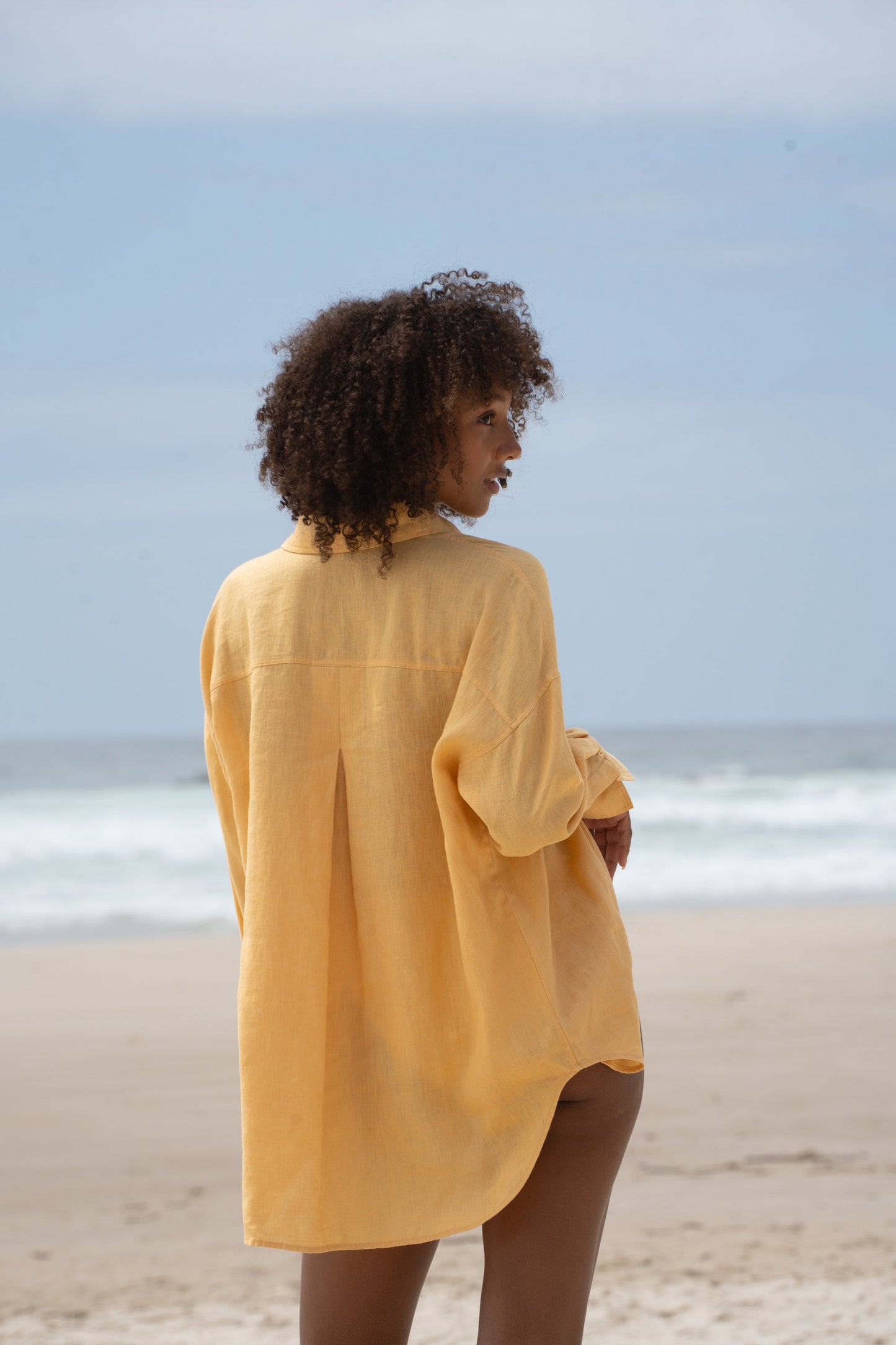 KIRRA BUTTER LINEN SHIRT